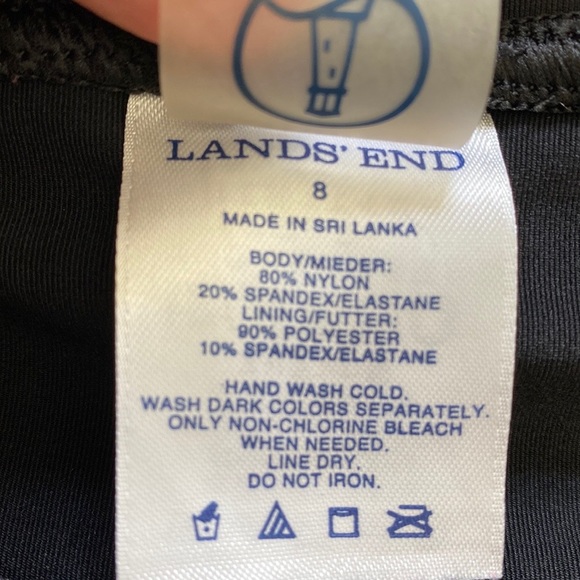 NWOT Lands End swim skirt - Picture 12 of 14